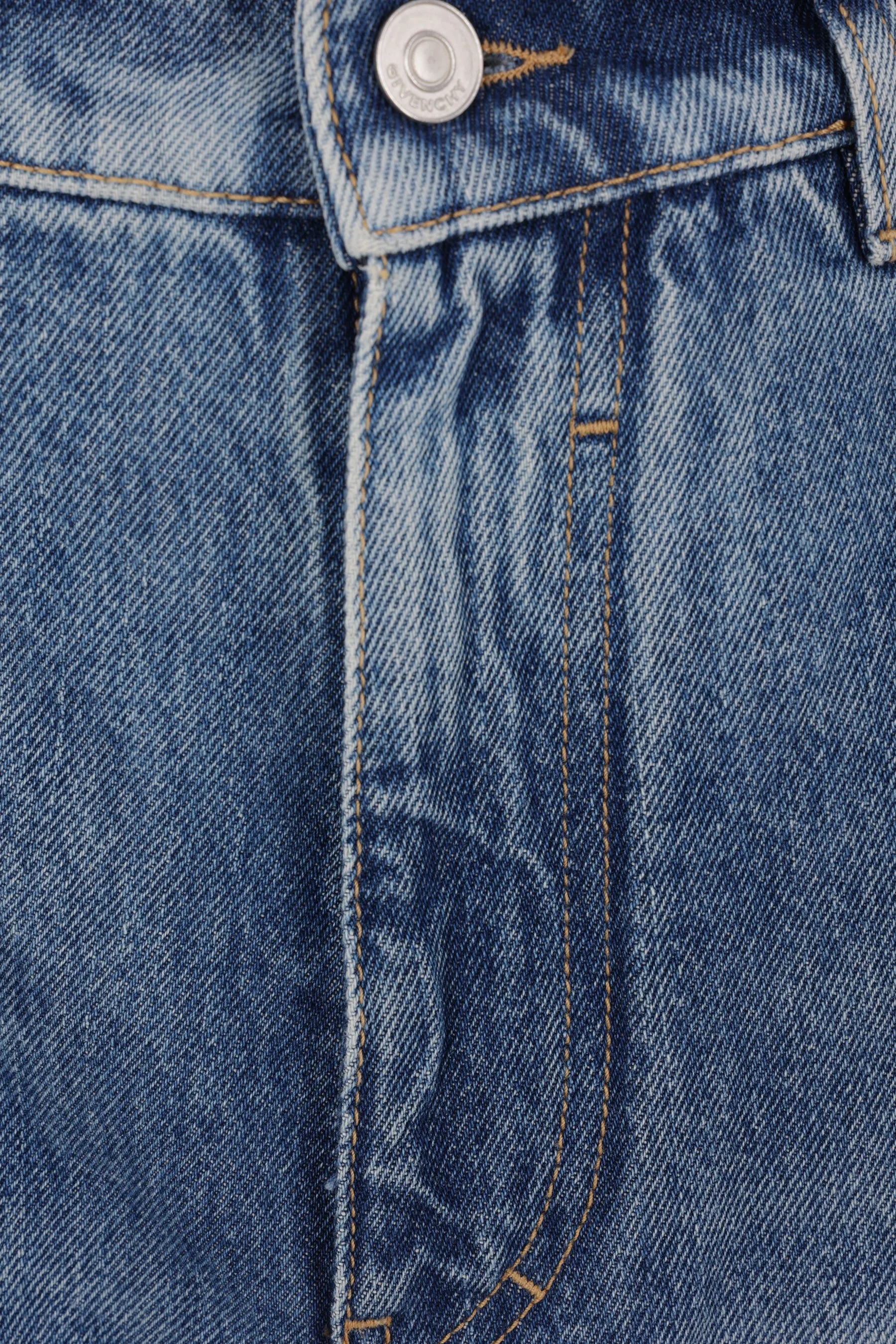 Slim-fit Distressed Denim Jeans