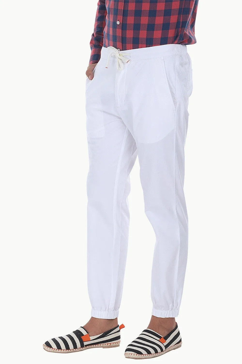 Solid Lightweight Twill Sweatpants