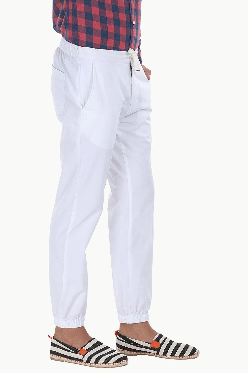 Solid Lightweight Twill Sweatpants