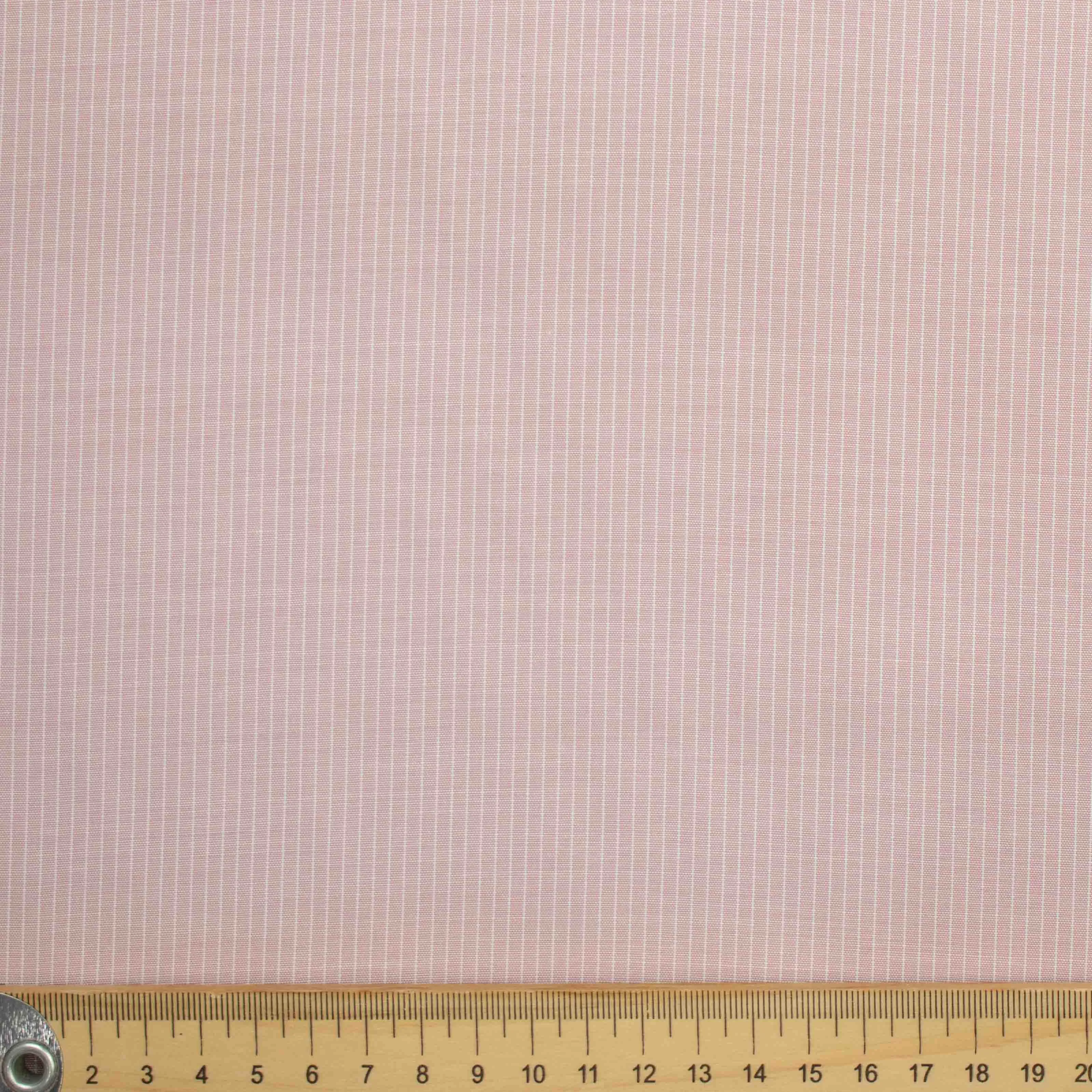 Stripe Shirting Design-19 Dusty Pink