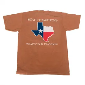 Texas Traditional T-Shirt Burnt Orange