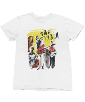The Clash Band On Stage 1 T-Shirt