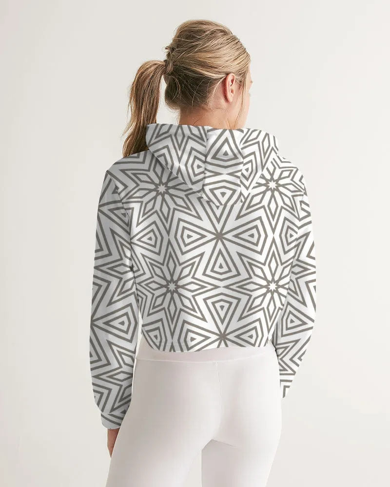 The Miracle of the East Prince of Persia Women's Cropped Hoodie