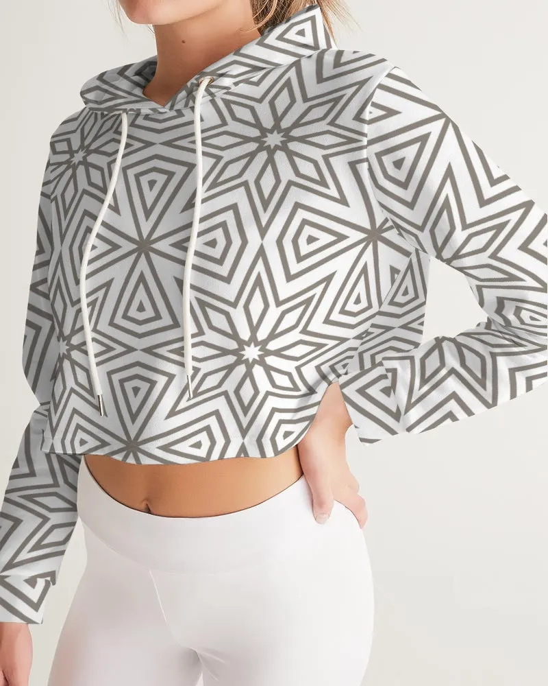 The Miracle of the East Prince of Persia Women's Cropped Hoodie