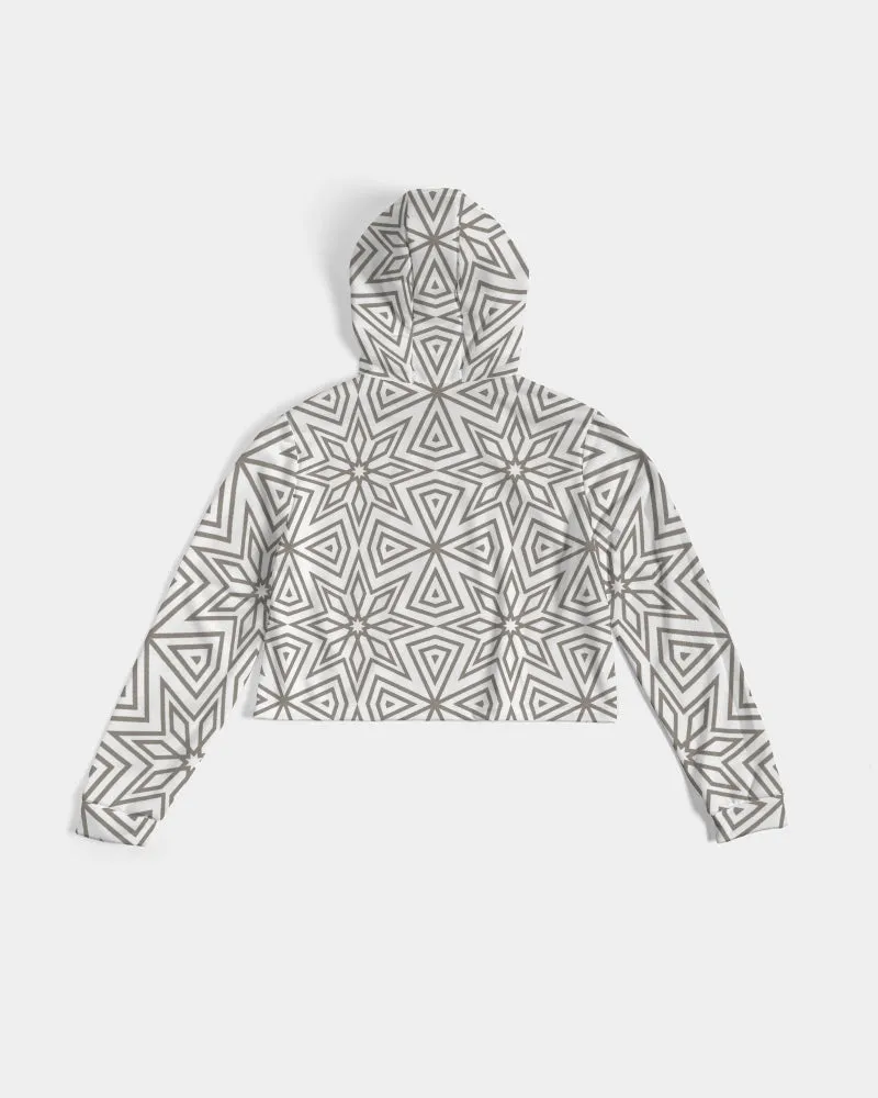 The Miracle of the East Prince of Persia Women's Cropped Hoodie