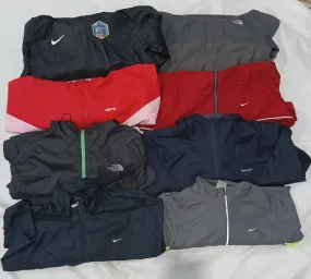 The North Face, Nike, Barbour, and Levi's Windbreaker - 16 Pieces