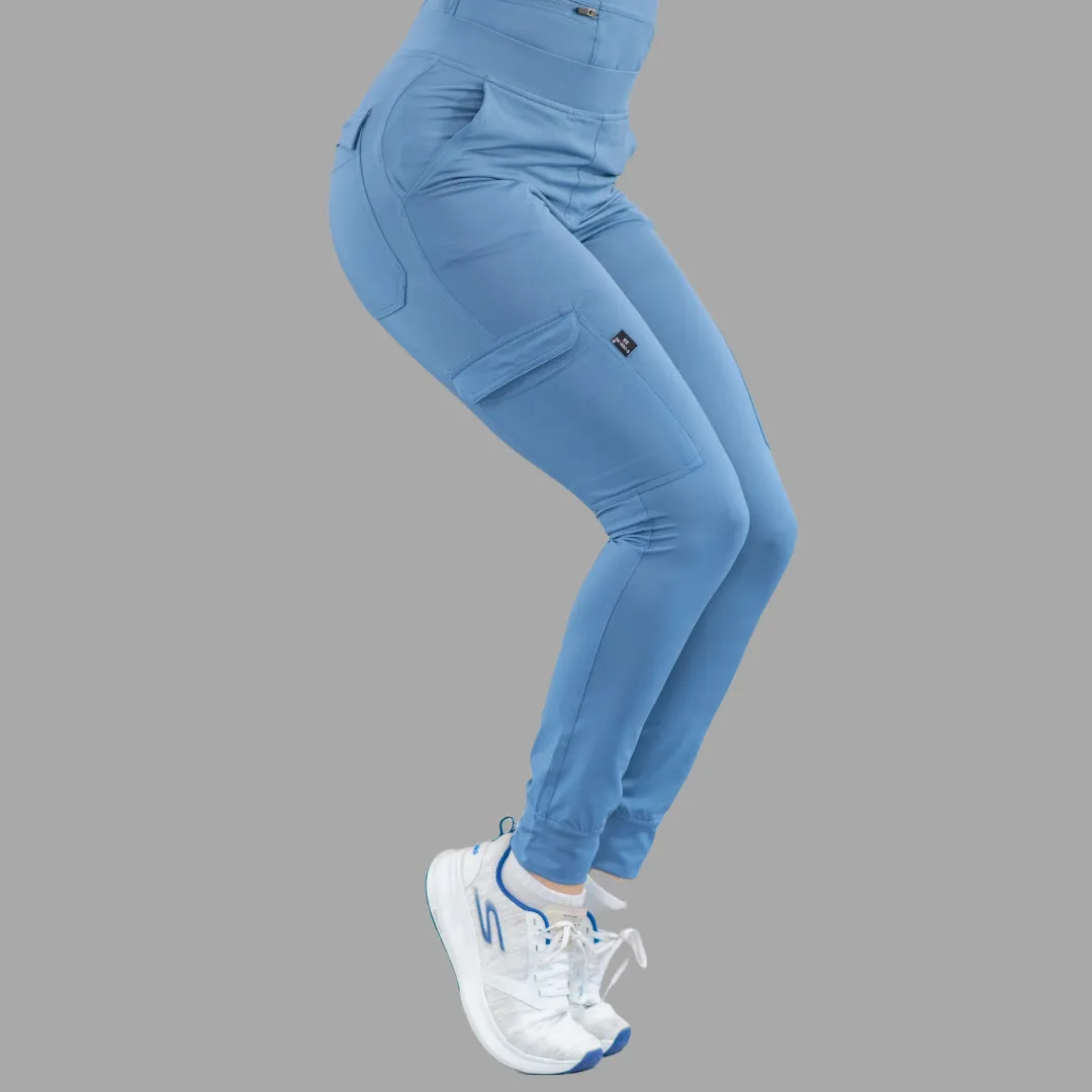 Women's Joggers 901 Cornflower Blue Super Stretch